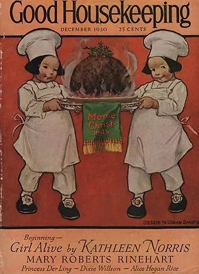 ORIG VINTAGE MAGAZINE COVER/ GOOD HOUSEKEEPING DECEMBER 1930Smith (Illust.), Jessie Wilcox, Illust. by: Jessie Wilcos  Smith