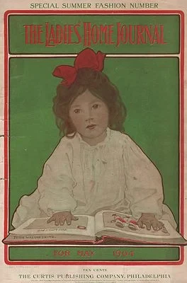ORIG VINTAGE MAGAZINE COVER/  LADIES HOME JOURNAL - MAY 1904Smith (Illust.), Jessie Wilcox, Illust. by: Jessie Wilcox  Smith