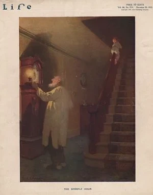 ORIG VINTAGE MAGAZINE COVER/ LIFE - DECEMBER 30 1915Anderson (Illust.), Victor, Illust. by: Victor  Anderson