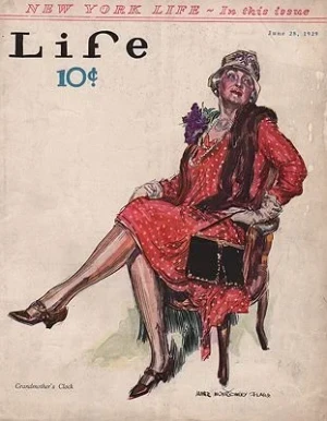 ORIG VINTAGE MAGAZINE COVER/ LIFE - JUNE 28 1929Flagg (Illust.), James Montgomery, Illust. by: James Montgomery  Flagg