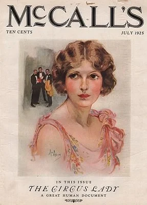ORIG VINTAGE MAGAZINE COVER/ MCCALL'S - JULY 1925McMein (Illust.), Neysa, Illust. by: Neysa  McMein