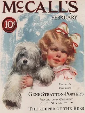 ORIG VINTAGE MAGAZINE COVER/ McCALL'S - FEBRUARY 1925N/A