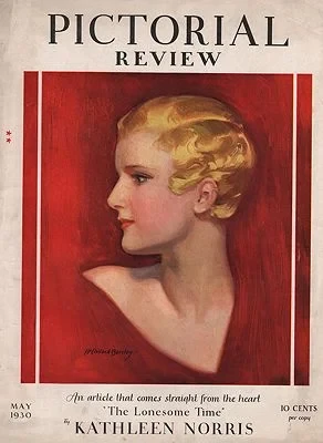 ORIG VINTAGE MAGAZINE COVER/ PICTORIAL REVIEW - MAY 1930Barclay (Illust.), McClelland