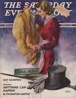 ORIG VINTAGE MAGAZINE COVER/ SATURDAY EVENING POST - JULY 17 1937LaGatta (Illust.), John, Illust. by: John  LaGatta