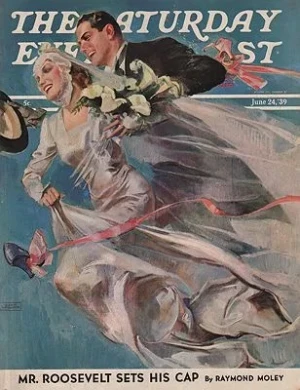 ORIG VINTAGE MAGAZINE COVER/ SATURDAY EVENING POST - JUNE 24 1939LaGatta (Illust.), John, Illust. by: John  LaGatta