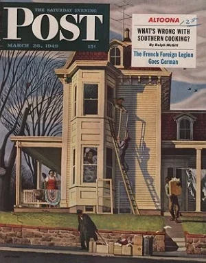 ORIG VINTAGE MAGAZINE COVER/ SATURDAY EVENING POST - MARCH 26 1949Falter (Illust.), John, Illust. by: John Falter ORIG VINTAGE MAGAZINE COVER/ SATURDAY EVENING POST - MARCH 26 1949Falter (Illust.), John, Illust. by: John Falter