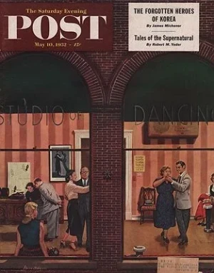 ORIG VINTAGE MAGAZINE COVER/ SATURDAY EVENING POST - MAY 10 1952Dohanos (Illust.), Stevan, Illust. by: Stevan  Dohanos