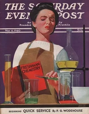 ORIG VINTAGE MAGAZINE COVER/ SATURDAY EVENING POST - MAY 4 1940Phillips (Illust.), John Hyde, Illust. by: John Hyde  Phillips