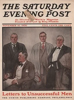 ORIG VINTAGE MAGAZINE COVER/ SATURDAY EVENING POST - NOVEMBER 10 1906Gruger (Illust.), F.R., Illust. by: F.R. Gruger ORIG VINTAGE MAGAZINE COVER/ SATURDAY EVENING POST - NOVEMBER 10 1906Gruger (Illust.), F.R., Illust. by: F.R. Gruger