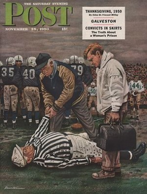 ORIG VINTAGE MAGAZINE COVER/ SATURDAY EVENING POST - NOVEMBER 25 1950Dohanos (Illust.), Stevan, Illust. by: Stevan Dohanos ORIG VINTAGE MAGAZINE COVER/ SATURDAY EVENING POST - NOVEMBER 25 1950Dohanos (Illust.), Stevan, Illust. by: Stevan Dohanos