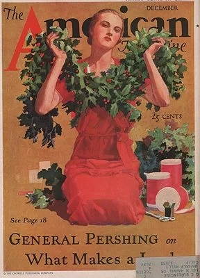 ORIG VINTAGE MAGAZINE COVER/  THE AMERICAN MAGAZINE - DECEMBER 1932N/A