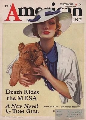 ORIG VINTAGE MAGAZINE COVER/ THE AMERICAN MAGAZINE - SEPTEMBER 1933Sawyers (Illust.), Martha, Illust. by: Martha Sawyers ORIG VINTAGE MAGAZINE COVER/ THE AMERICAN MAGAZINE - SEPTEMBER 1933Sawyers (Illust.), Martha, Illust. by: Martha Sawyers