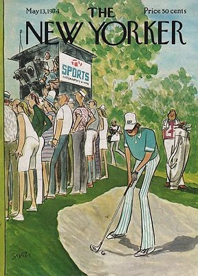 ORIG VINTAGE MAGAZINE COVER/ THE NEW YORKER - MAY 13, 1974Saxon (Illust.), Charles, Illust. by: Charles  Saxon