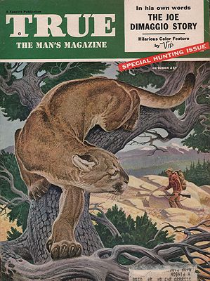ORIG VINTAGE MAGAZINE COVER/ TRUE - OCTOBER 1955N/A
