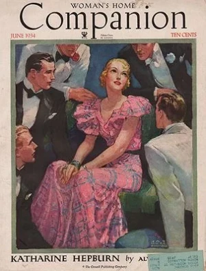 ORIG VINTAGE MAGAZINE COVER/ WOMAN'S HOME COMPANION - JUNE 1934Barnum (Illust.), Jay Hyde, Illust. by: Jay Hyde  Barnum