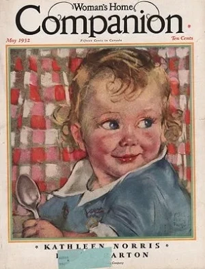 ORIG VINTAGE MAGAZINE COVER/ WOMAN'S HOME COMPANION - MAY 1932Fangel (Illust.), Maud Tousey, Illust. by: Maud Tousey  Fangel