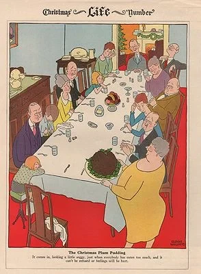 ORIG VINTAGE MAGAZINE ILLUSTRATION/ LIFE MAGAZINE DECEMBER 1927Williams (Illust.), Gluyas, Illust. by: Syd  Hoff