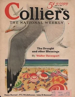 ORIG. VINTAGE MAGAZINE COVER/ COLLIER'S - JULY 11. 1931N/A