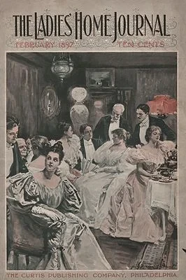 ORIG. VINTAGE MAGAZINE COVER - LADIES HOME JOURNAL - FEBRUARY 1897Stephens (Illust.), Alice Barber, Illust. by: Alice Barber   Stephens