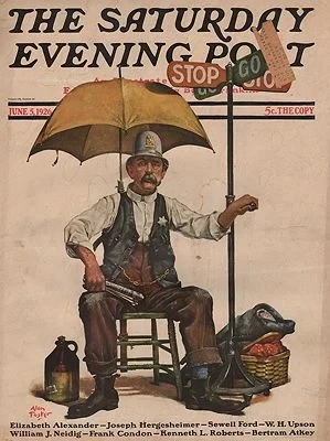 ORIG. VINTAGE MAGAZINE COVER - SATURDAY EVENING POST - JUNE 5 1926Foster (Illust.), Alan, Illust. by: Alan  Foster