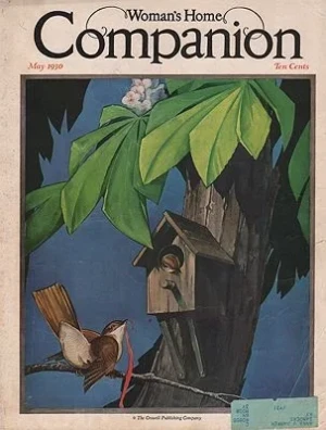 ORIG. VINTAGE MAGAZINE COVER - WOMAN'S HOME COMPANION - MAY 1930Carroll (Illust.), L.V., Illust. by: L. V.  Carroll
