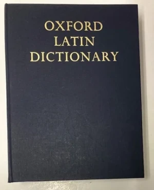 Oxford Latin DictionaryGlare, P.G.W.