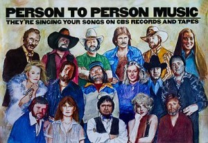 Person to Person Music (POSTER)Weaver, Robert, Illust. by: Robert  Weaver