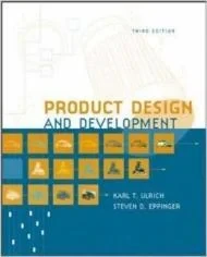 Product Design and Development - Third EditionUlrich, Karl T./Steven D. Eppinger