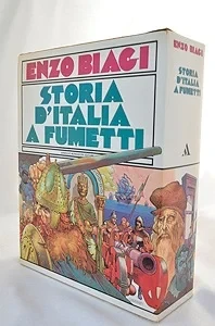STORIA D'ITALIA A FUMETTI- VOL. I, II, III DAI BARBARI AI CAPITANI DI VENTURA- DA COLOMBO ALLA RIVOLUZIONE FRANCESE- DA NAPOLEONE ALLA REPUBBLICA ITALIANA (3 Volumes)Biagi, Enzo