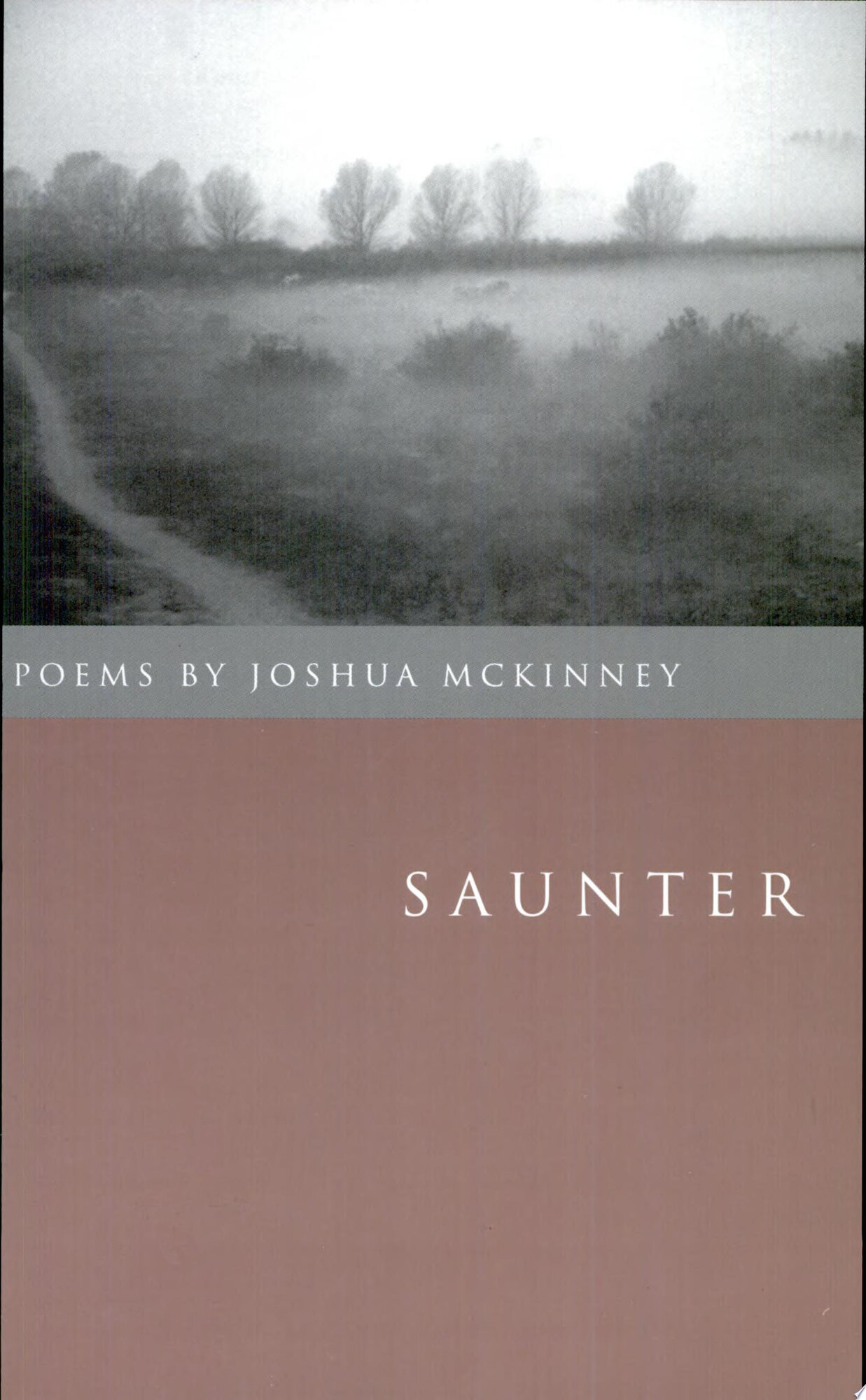 Saunter (The Contemporary Poetry Series) by: McKinney, Joshua