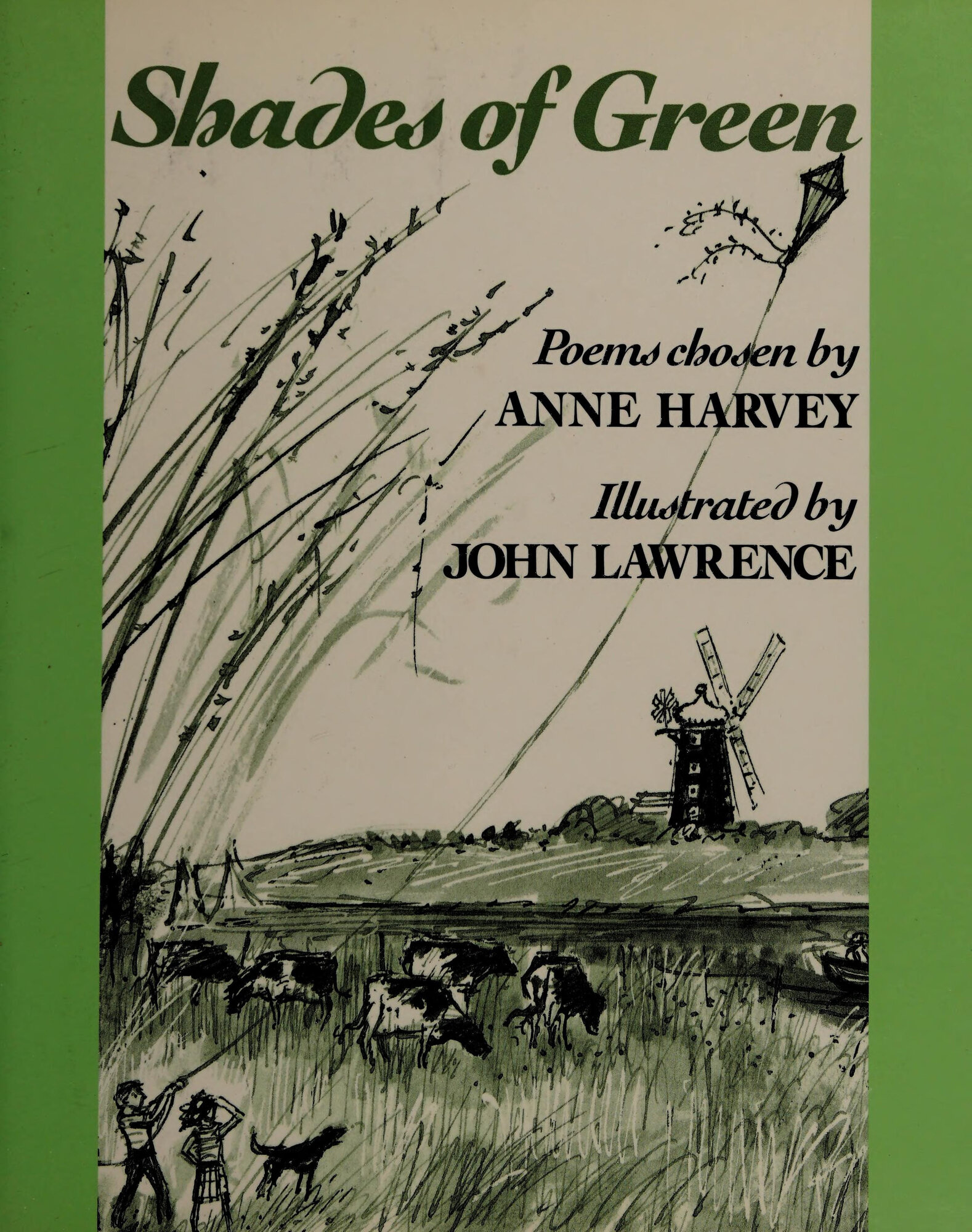 Shades of green: poems by: Harvey, Anne, Illust. by: John Lawrence