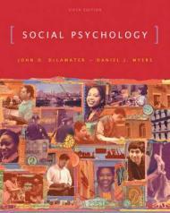 Social PsychologyDeLamater, John D.