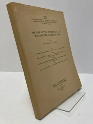 Studies in the Anthropology of Bougainville, Solomon IslandsOliver, Douglas L.