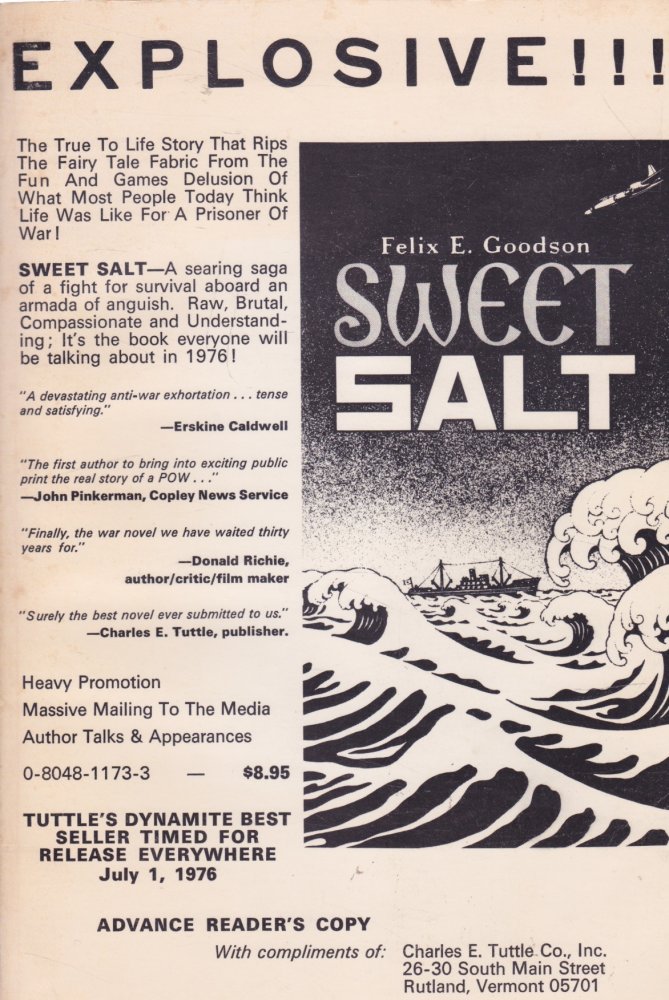 Sweet Salt by: Goodson, Felix E.