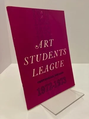 The Art Students League, 98th Regular Session, 1972-1973Specht, Lisa M.