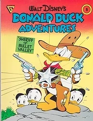 Walt Disney's Donald Duck Adventures: Sheriff of Bullet Valley (Gladstone Comic Album Series No. 5)Barks(Walt Disney), Carl, Illust. by: Carl  Barks