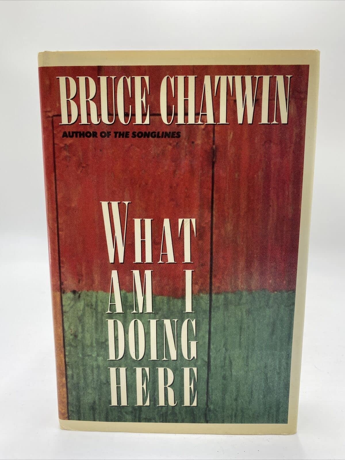 What Am I Doing Here? by: Chatwin, Bruce