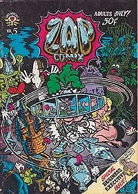 Zap Comix No. 5Crumb, Robert and Gilbert Shelton, S. Clay Wilson, Robert Williams , Illust. by: Robert  Crumb